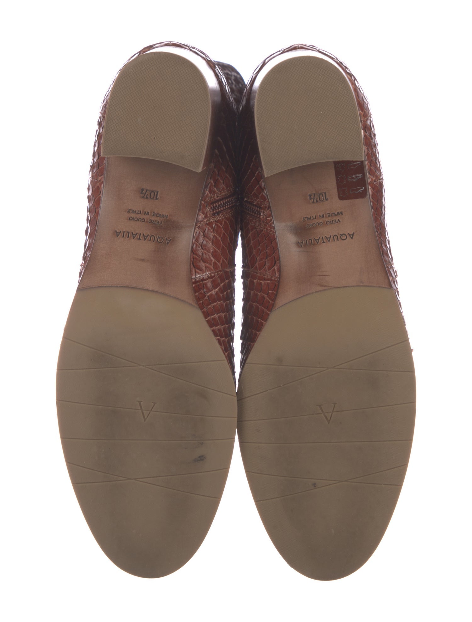 Aquatalia Python Riding Boots